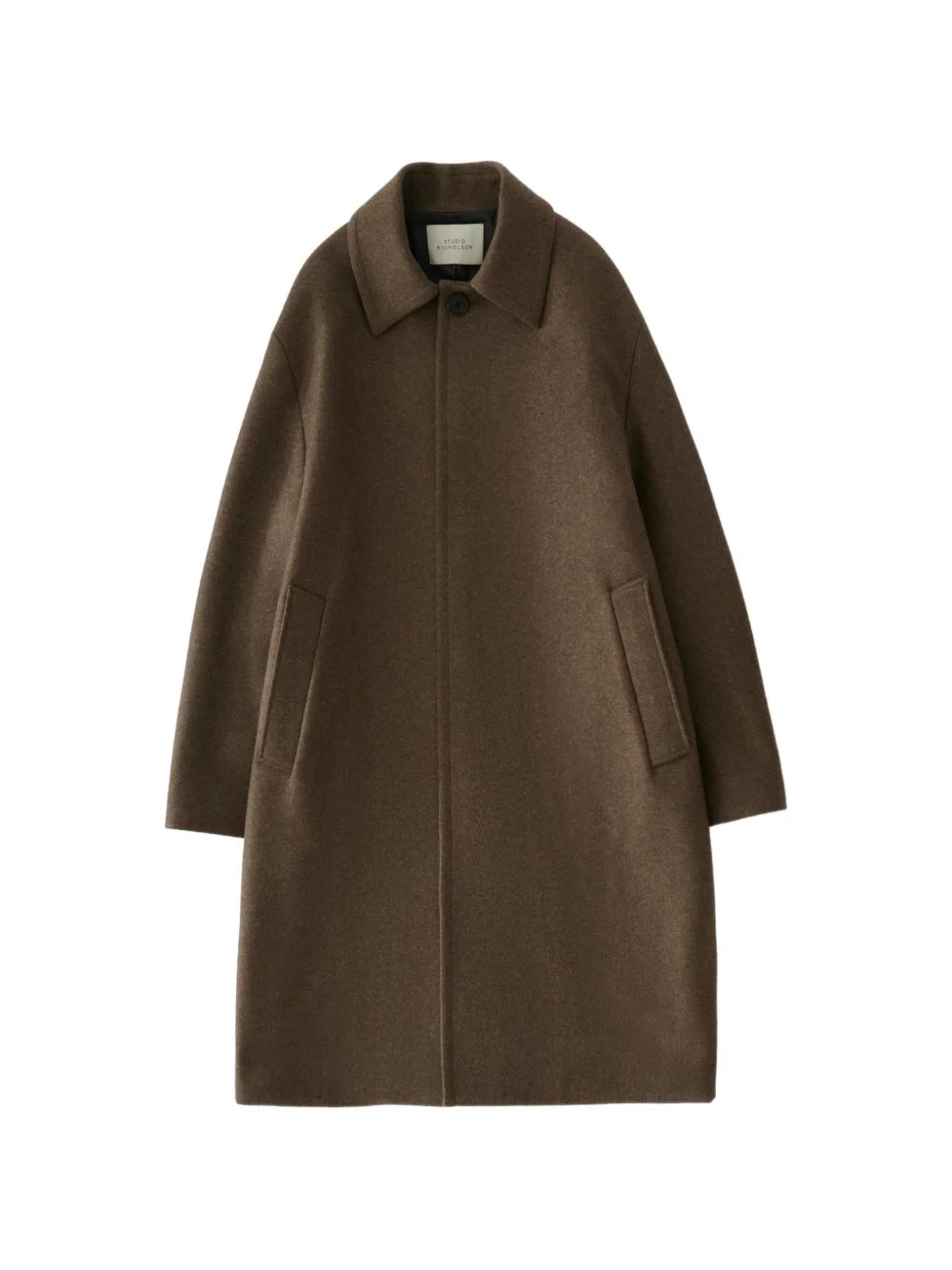 Ady single-breasted coat - 1