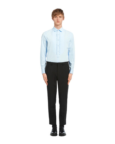 Prada Poplin tuxedo shirt outlook