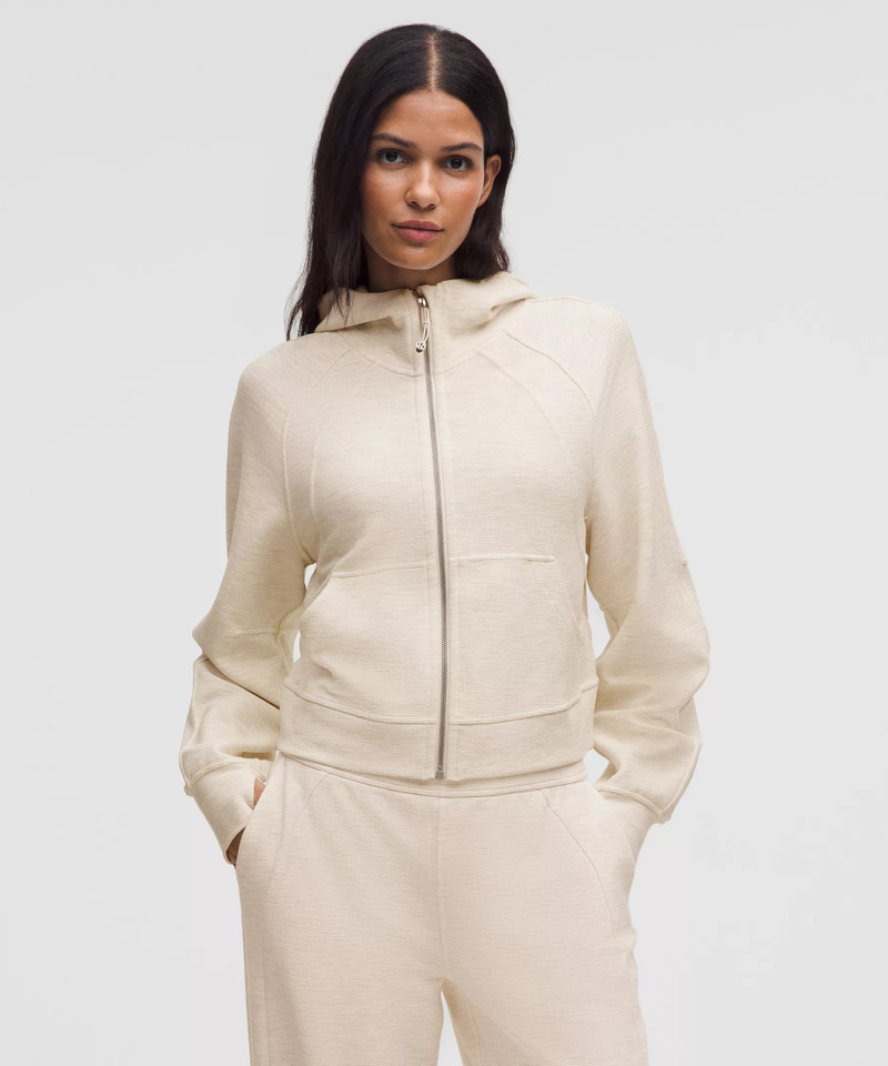 Scuba Oversized Full-Zip Hoodie *Waffle 1
