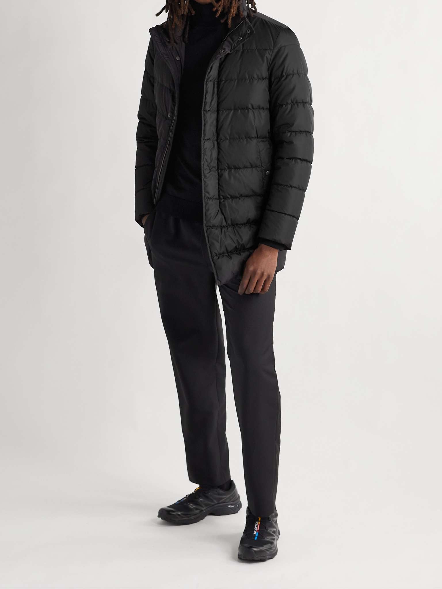 Quilted Shell Down Coat - 2