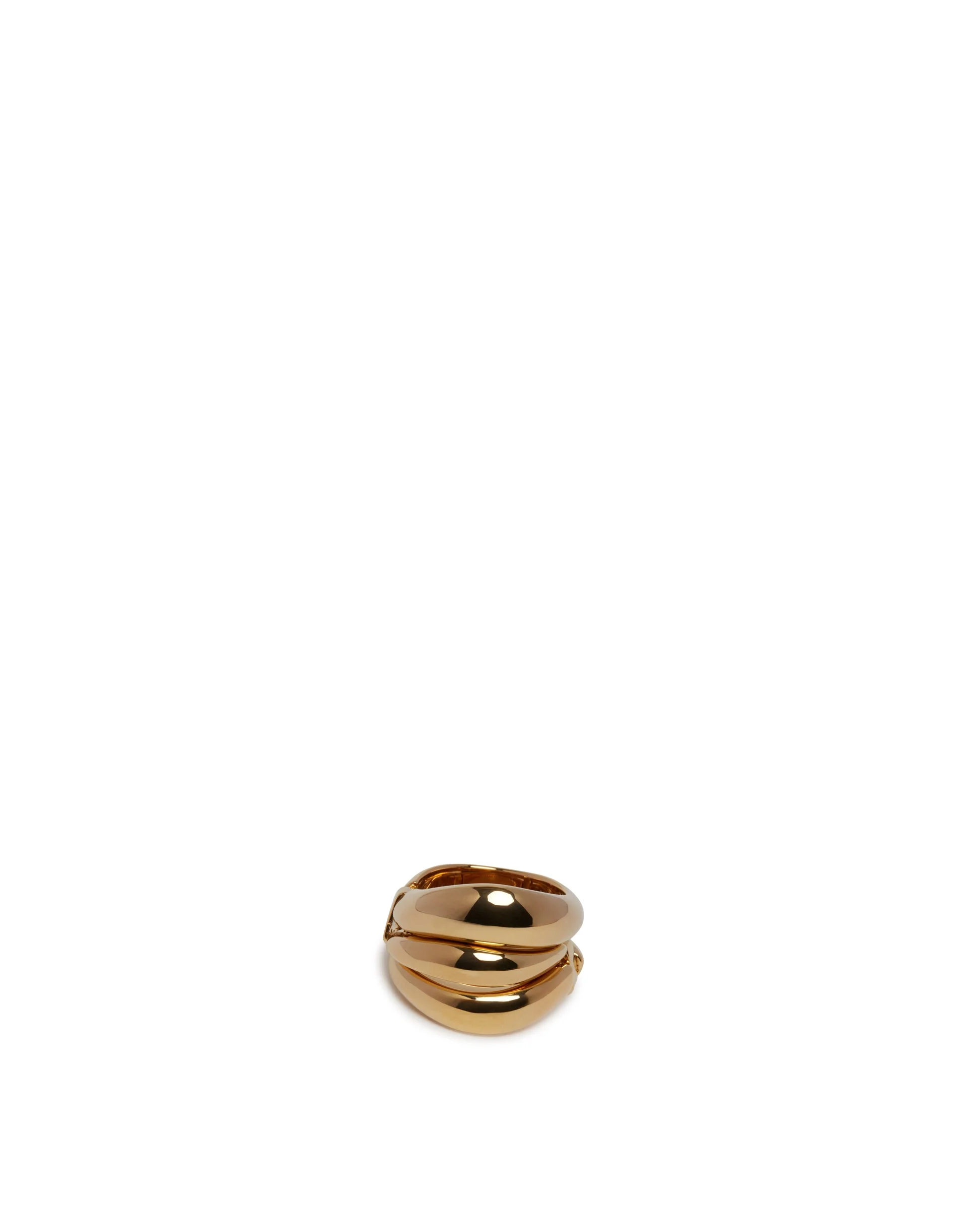 Gold Blow Out Forma Ring - 1