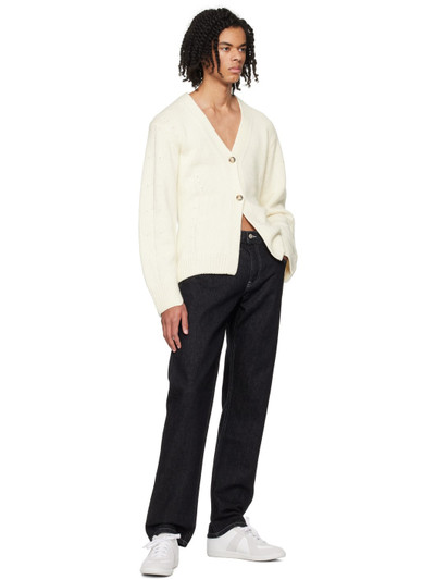 Helmut Lang Off-White Tailored Cardigan outlook