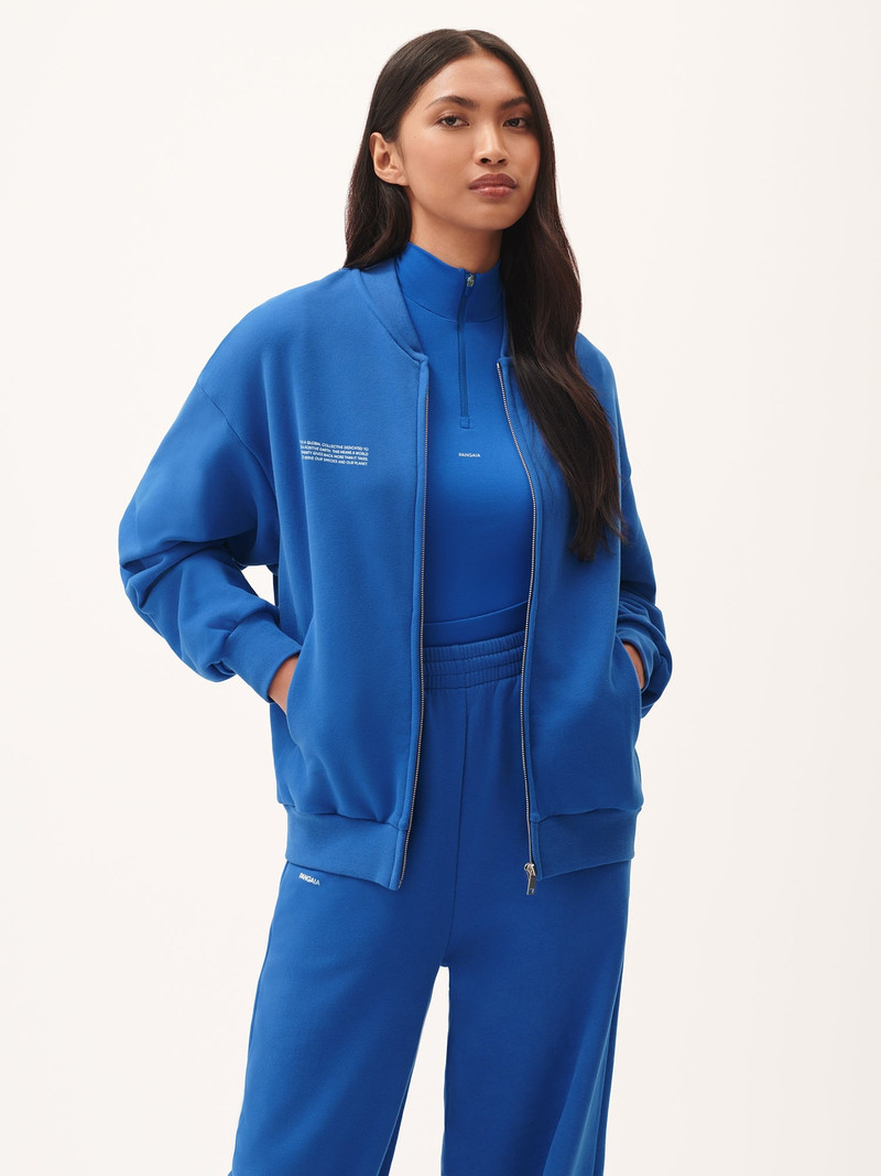 Womens 365 Midweight Bomber Jacket - Gaia Blue 1