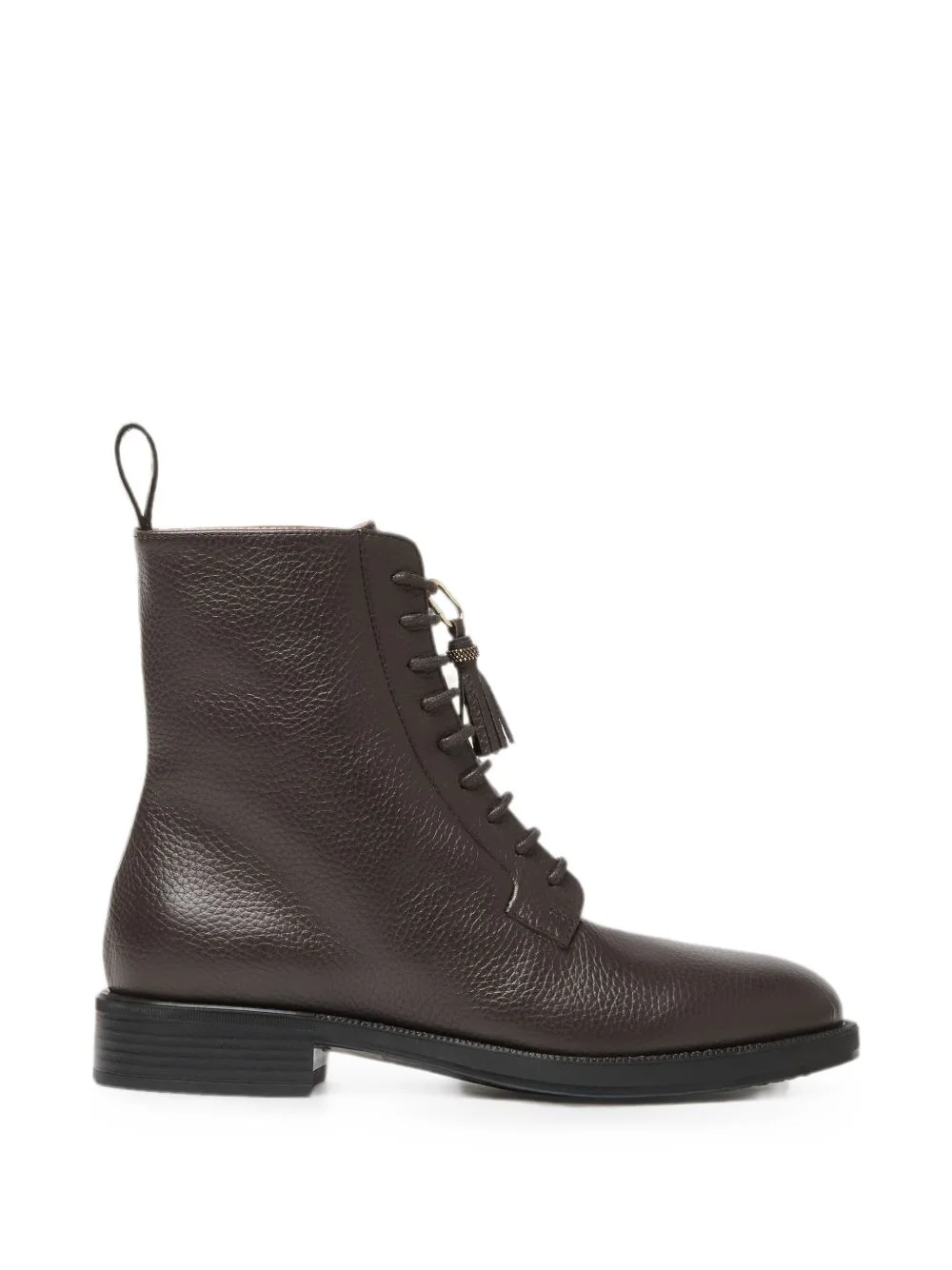 tassel-detail lace-up boots - 1