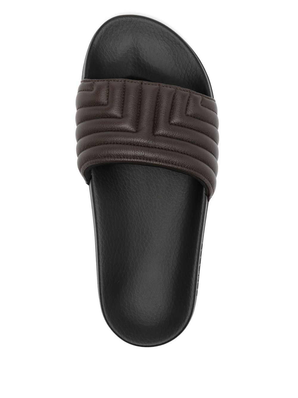 leather slides - 4