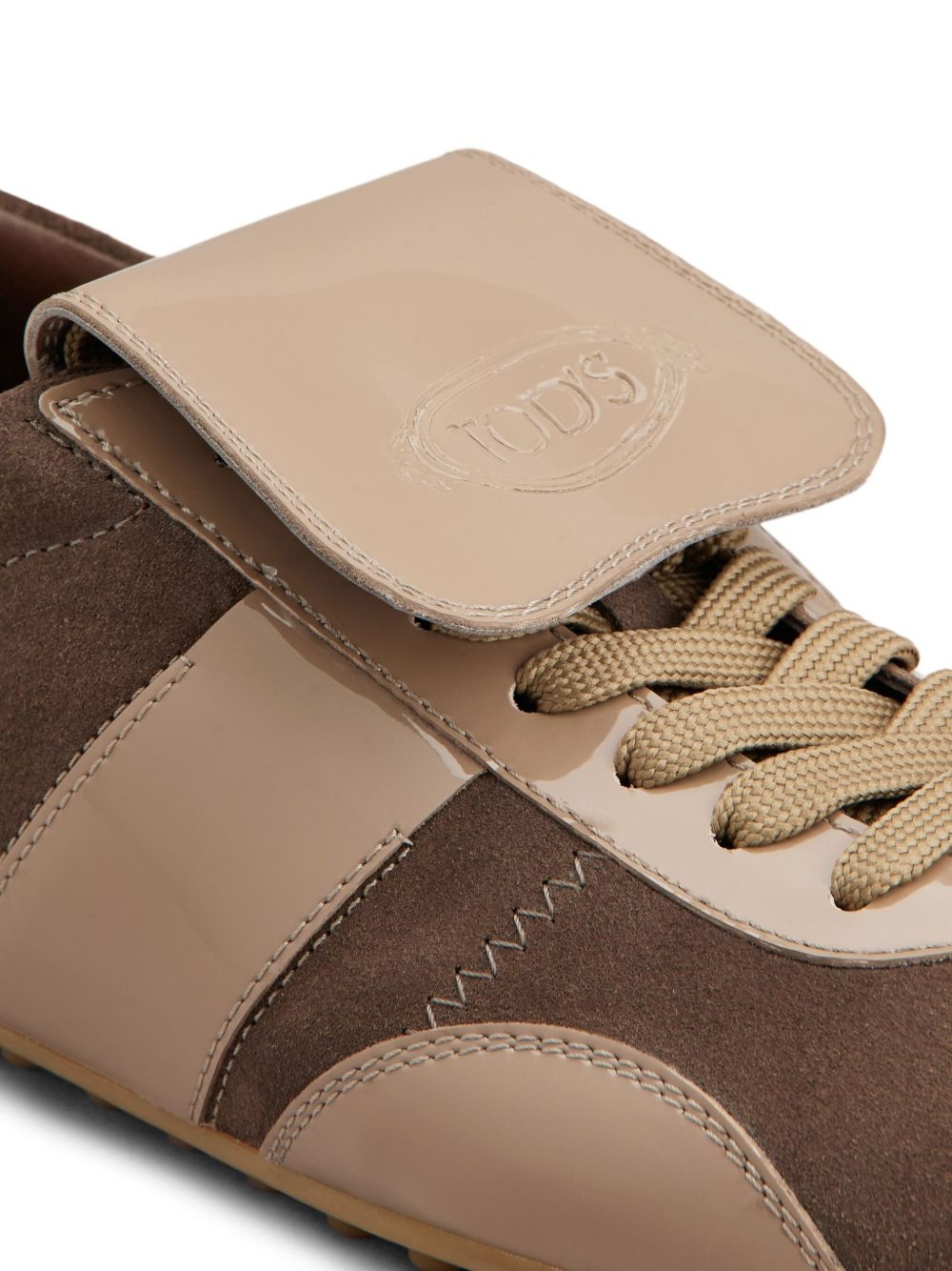 panelled sneakers - 5
