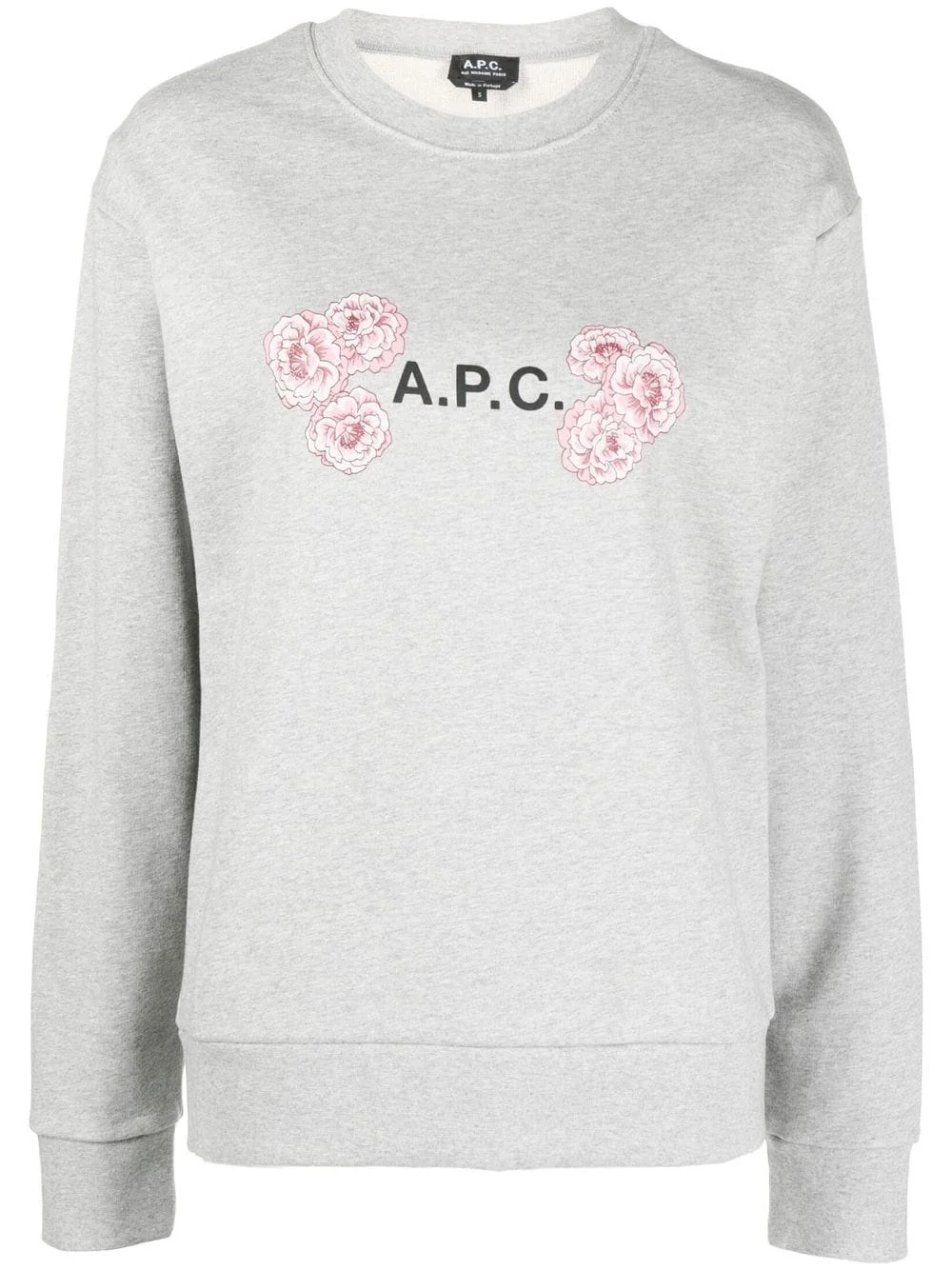floral logo-print sweatshirt - 1