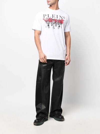 PHILIPP PLEIN King Plein crew-neck cotton T-shirt outlook