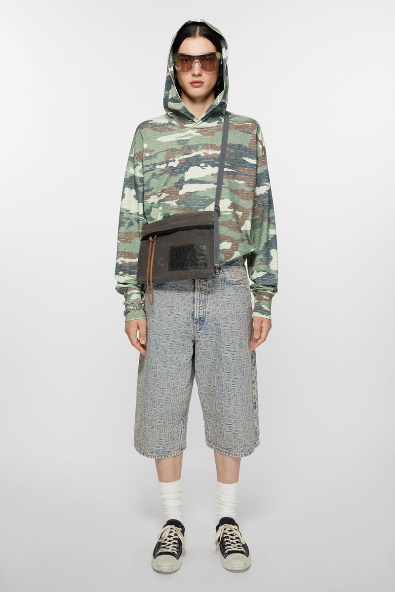 Mini messenger bag - Grey/black 3