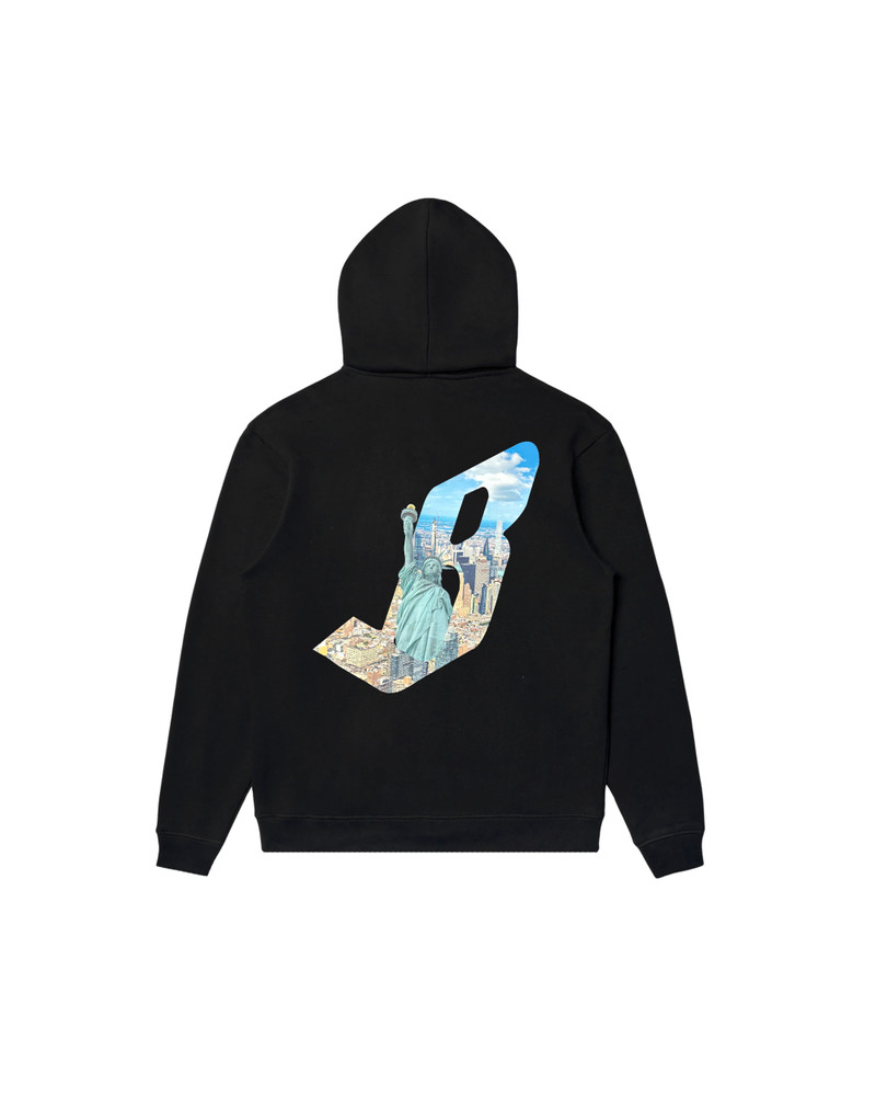 BILLIONAIRE BOYS CLUB FLYING B SKYLINE HOODIE outlook