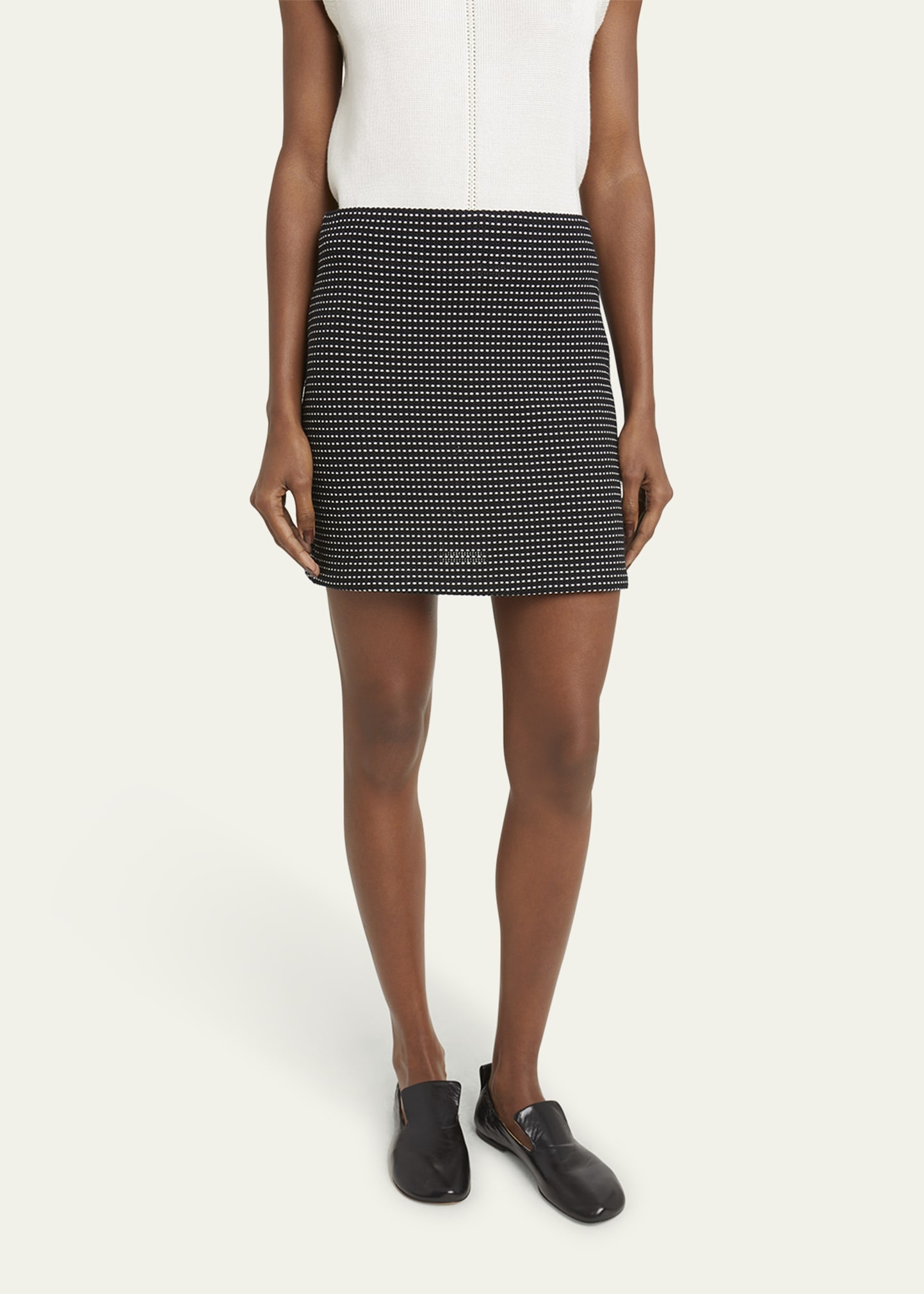 Lawson Tweed Mini Skirt - 4