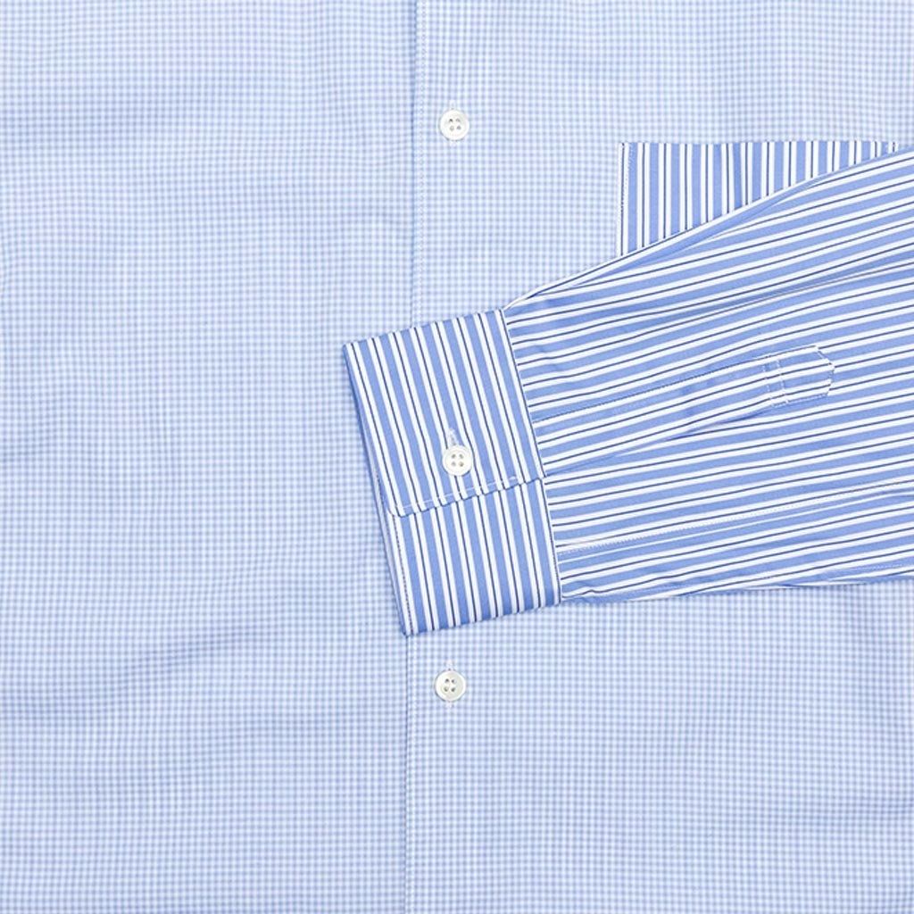 COMME DES GARCONS SHIRT MENS WOOL - STRIPE/MIX - 4