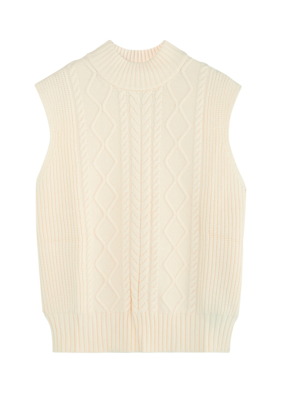 Varley Joilette Cable-knit Vest - 1