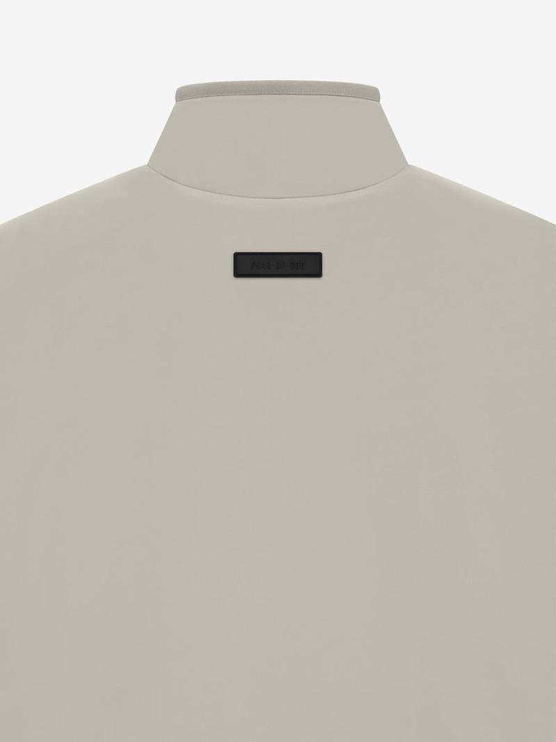 Womens Nylon Fleece Mockneck Sweater Dress 4