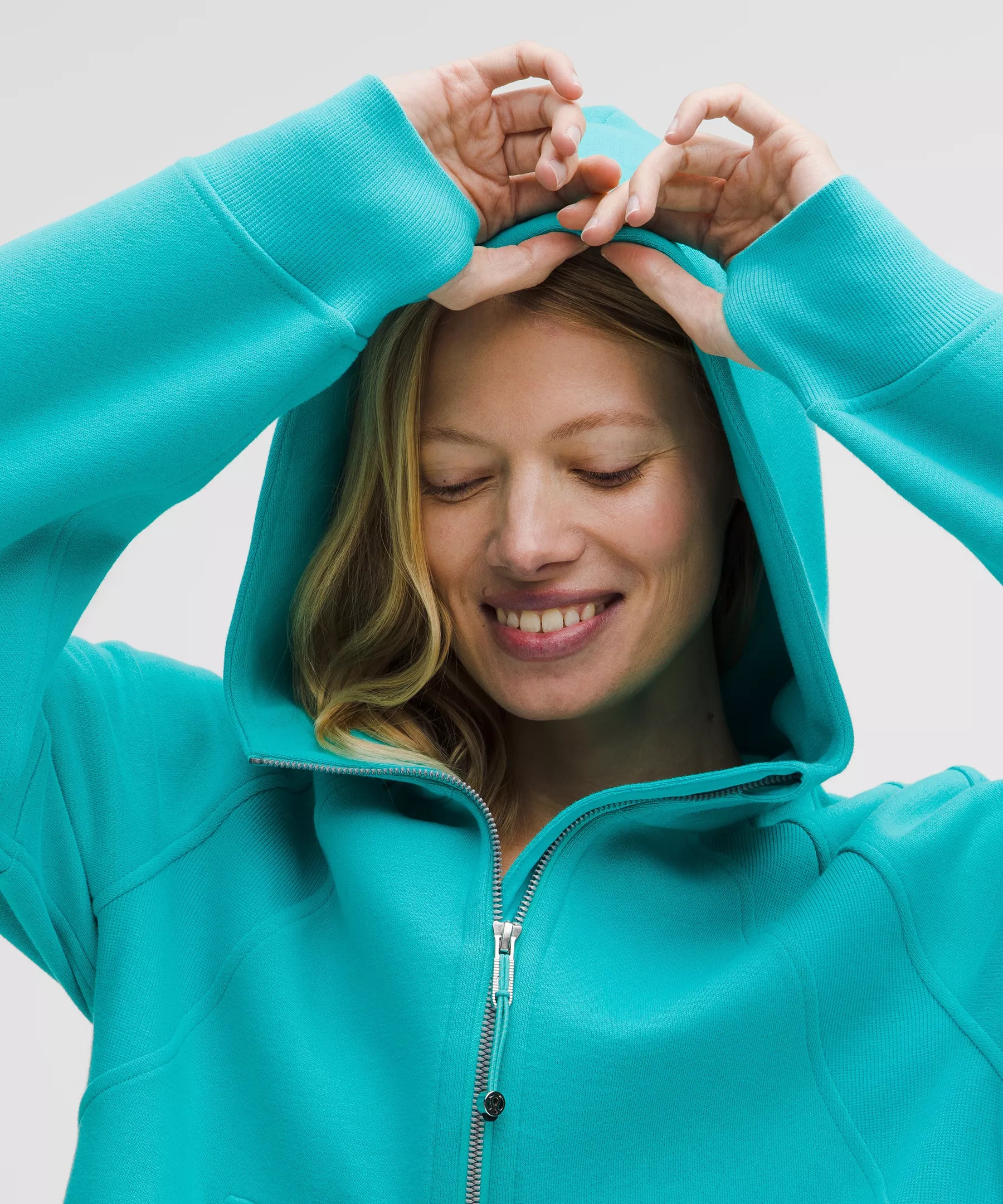 Scuba Oversized Half-Zip Hoodie - 1