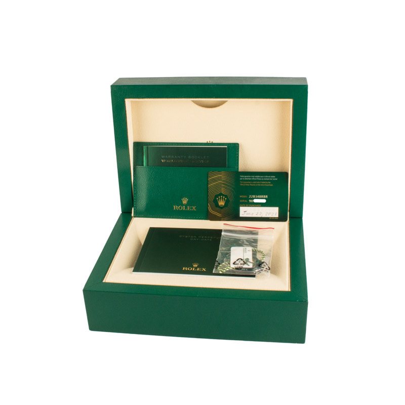 Rolex Day-Date 40 Ref 228348 Champagne Roman Dial - 4