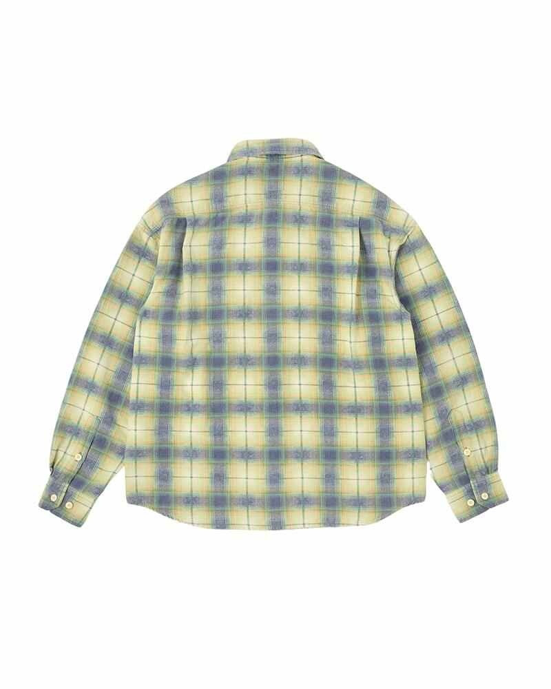 visvim PIONEER KHADI CHECK L/S GREEN outlook