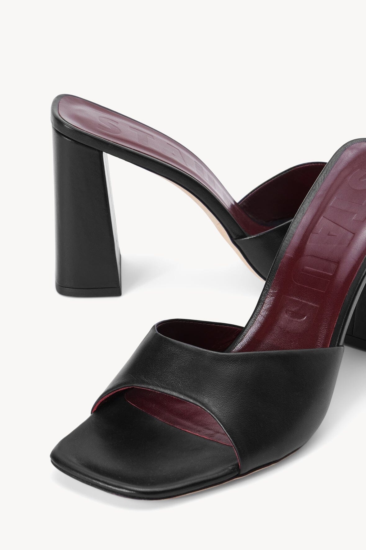 STAUD SLOANE HEEL BLACK - 4