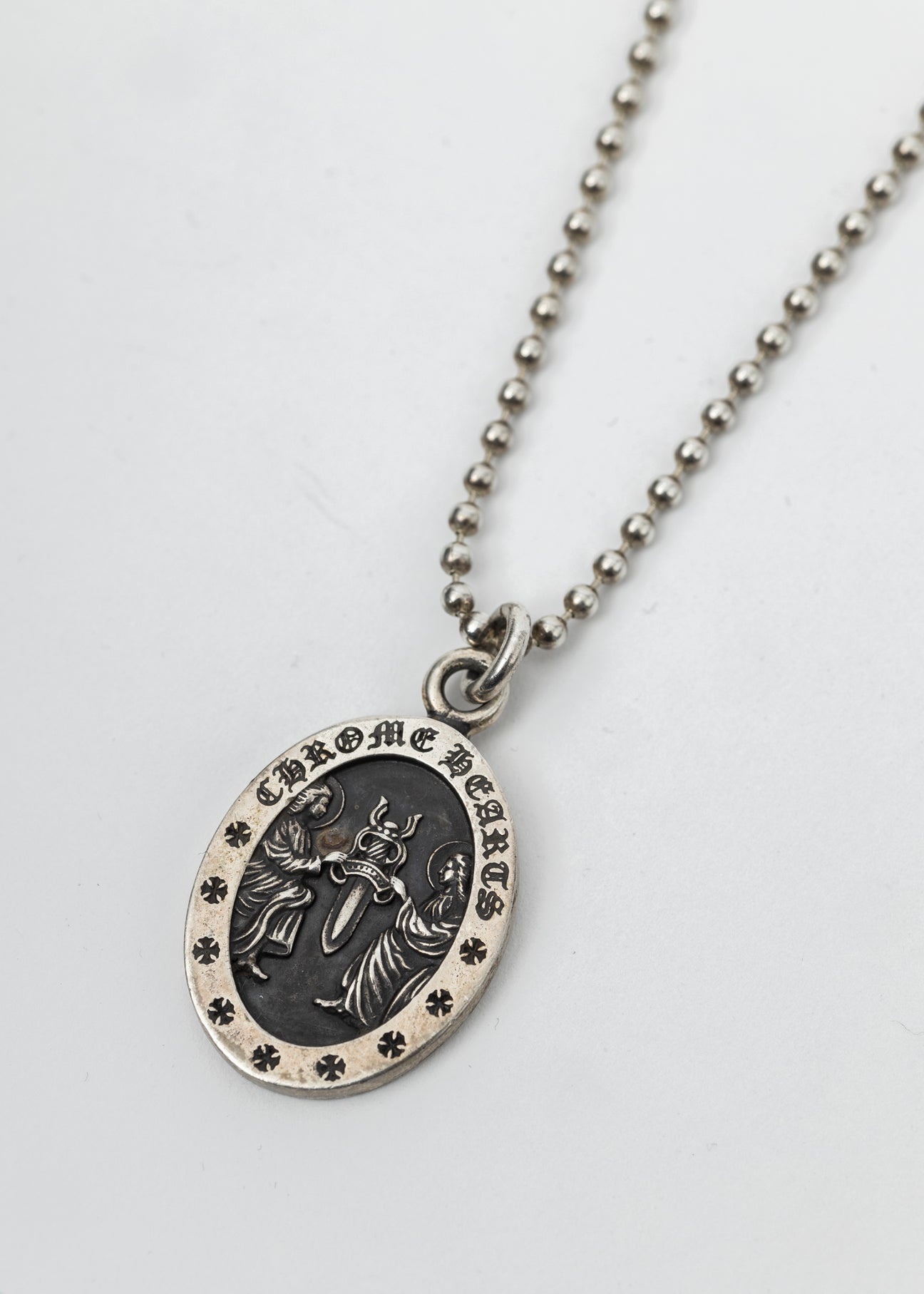 Silver Coin Pendant - 4