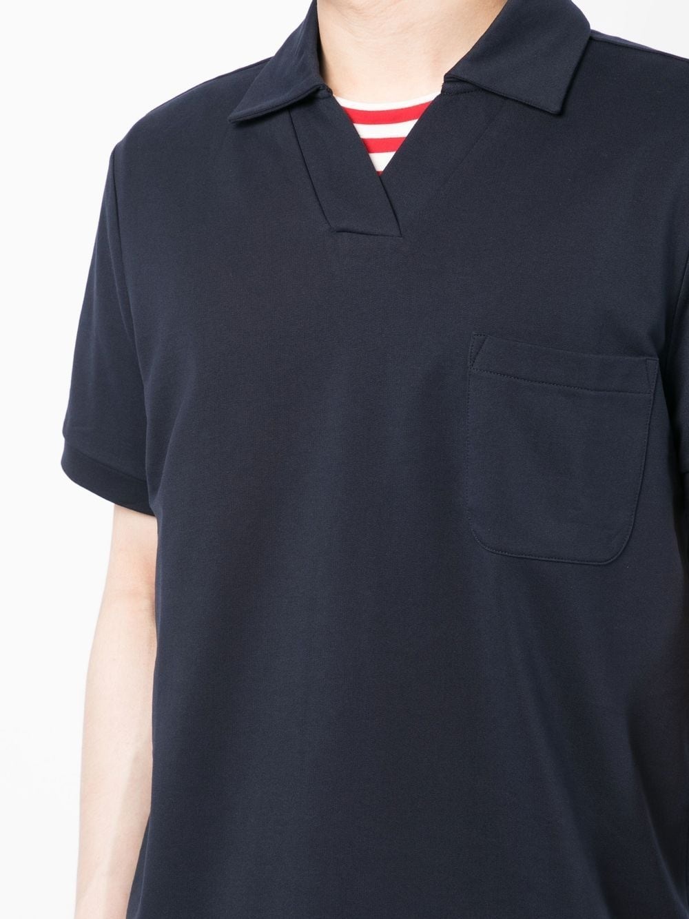 Benoit patch-pocket polo shirt - 5