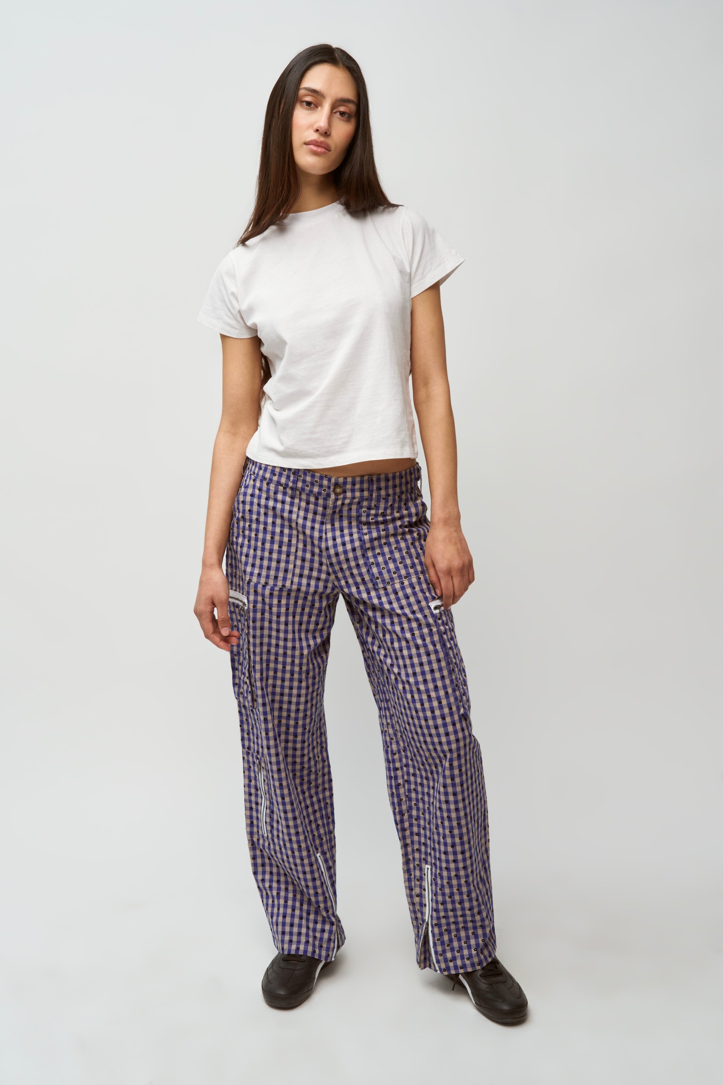 ADRIAN GINGHAM PANT - 2