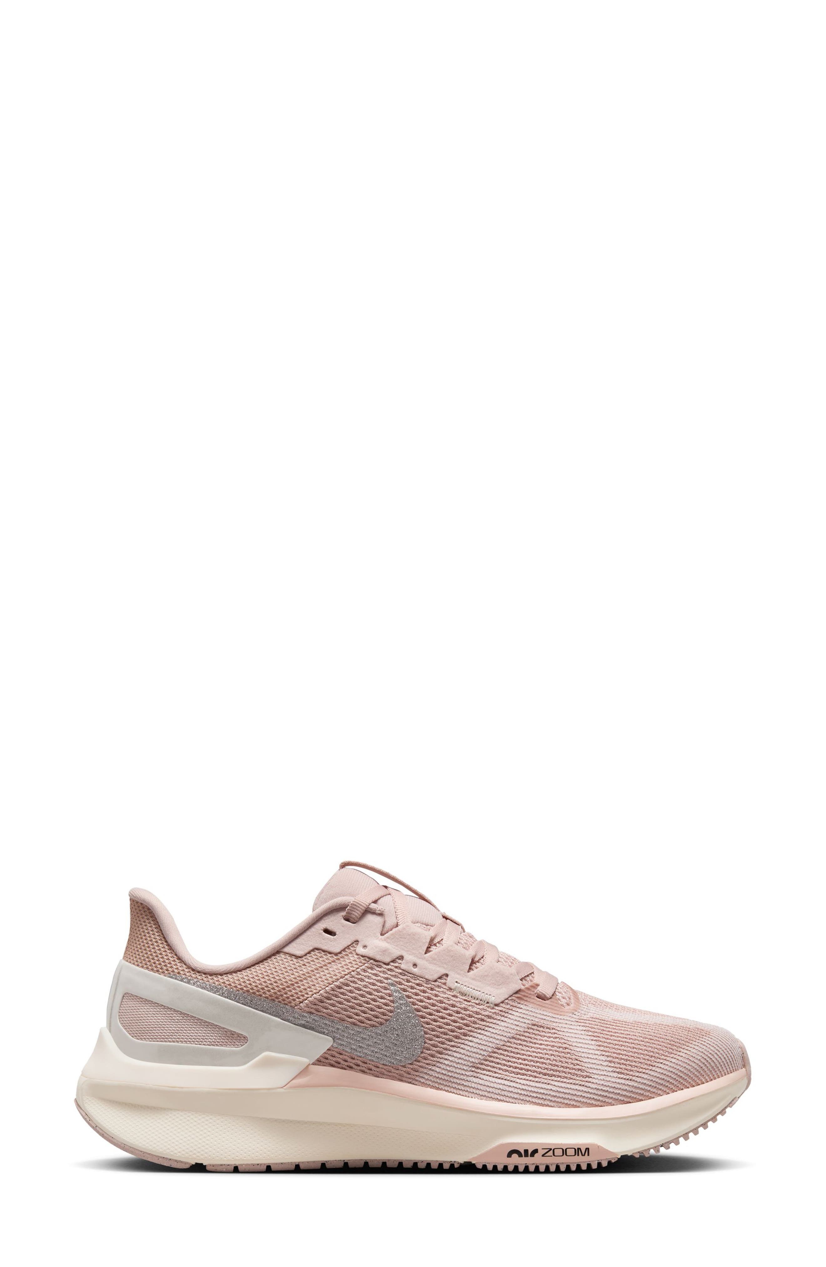 Nike Air Zoom Structure 25 Road Running Shoe in Pink Oxford/Pale Ivory at Nordstrom - 2