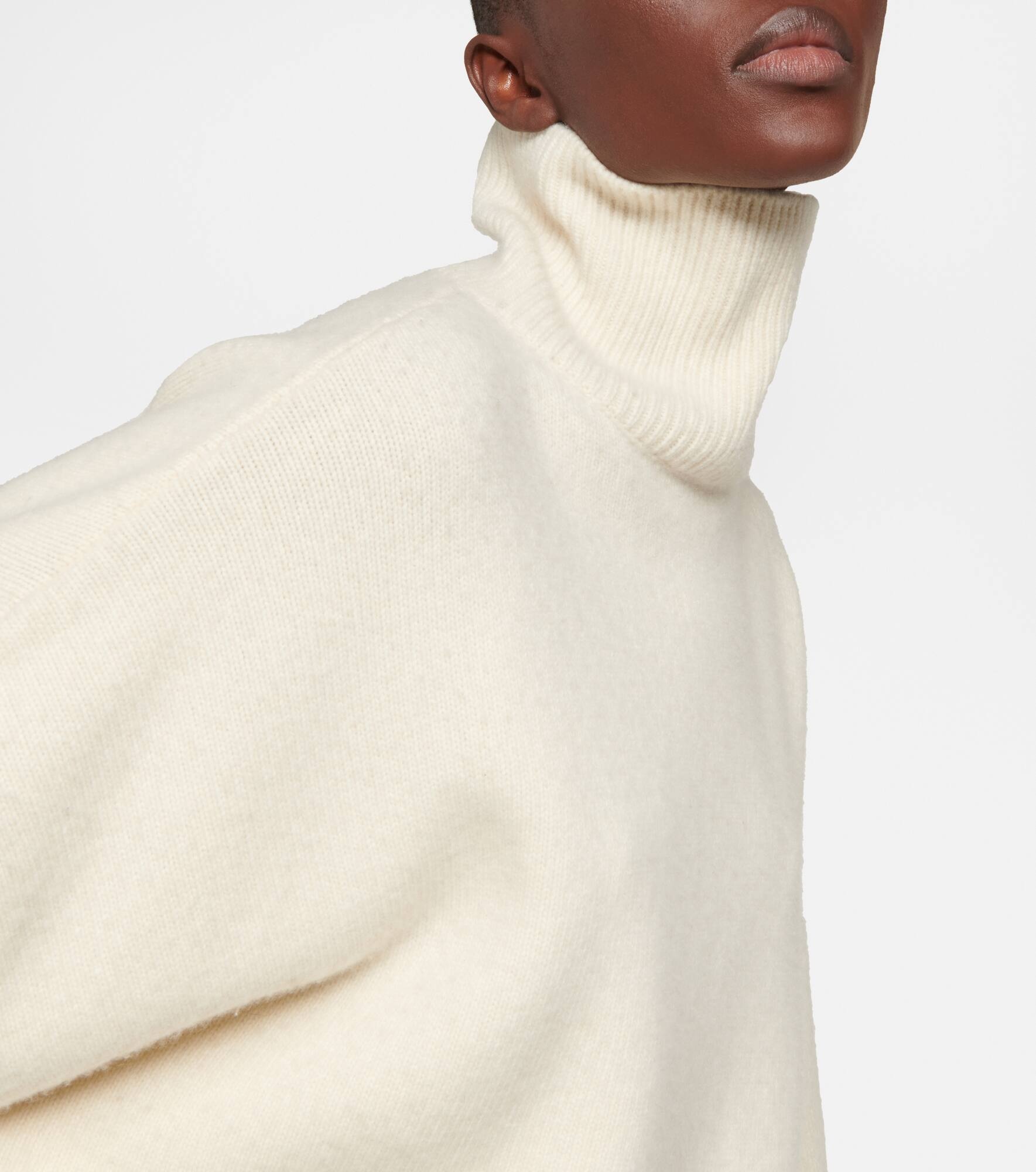 Ezio wool and cashmere turtleneck sweater - 4