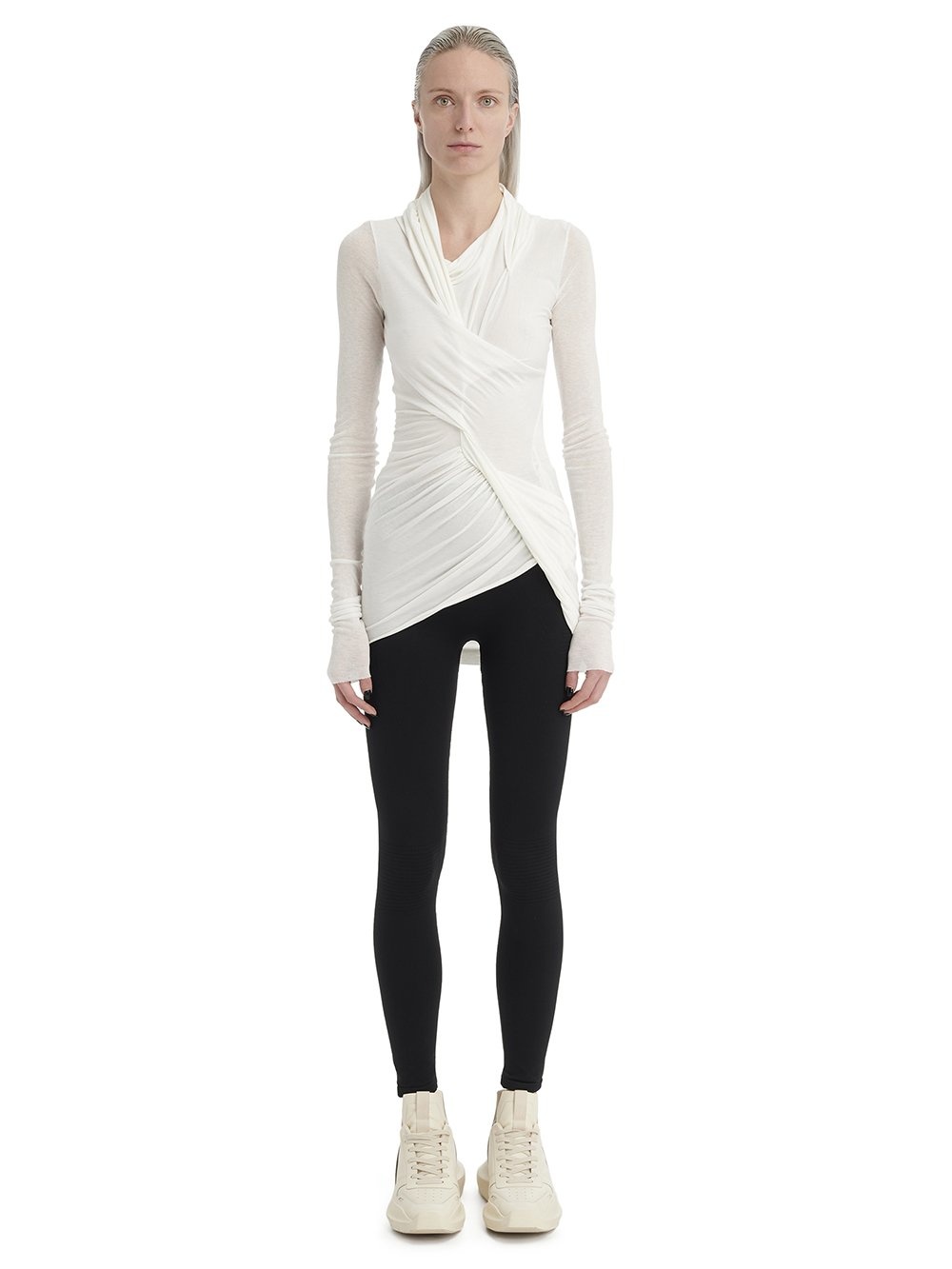 rickowens liliesアシンメトリーカットソー Rick Owens LILIES Asymmetrical BRANCE Top women - Glamood Outlet