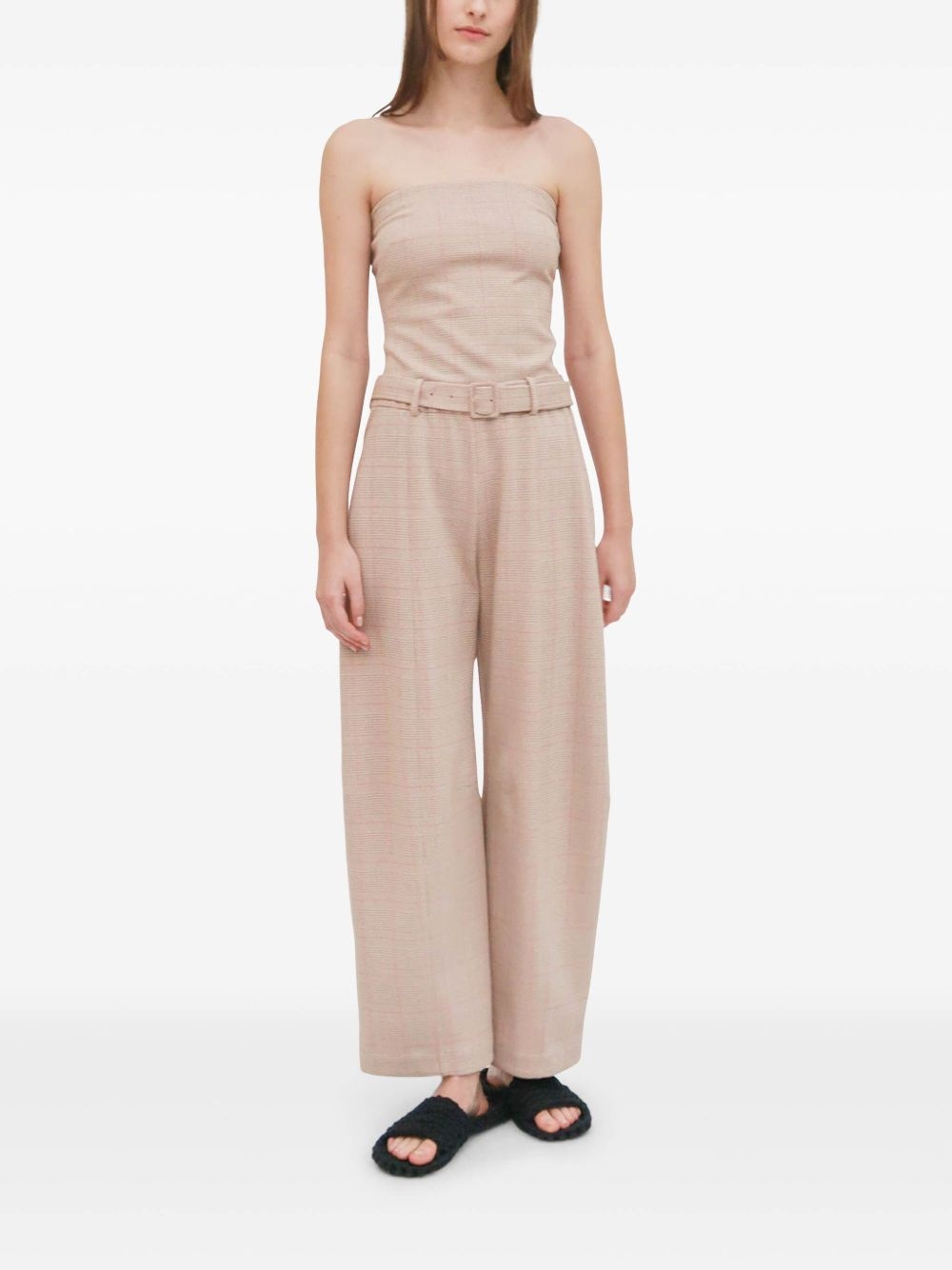 belted tapered trousers - 2