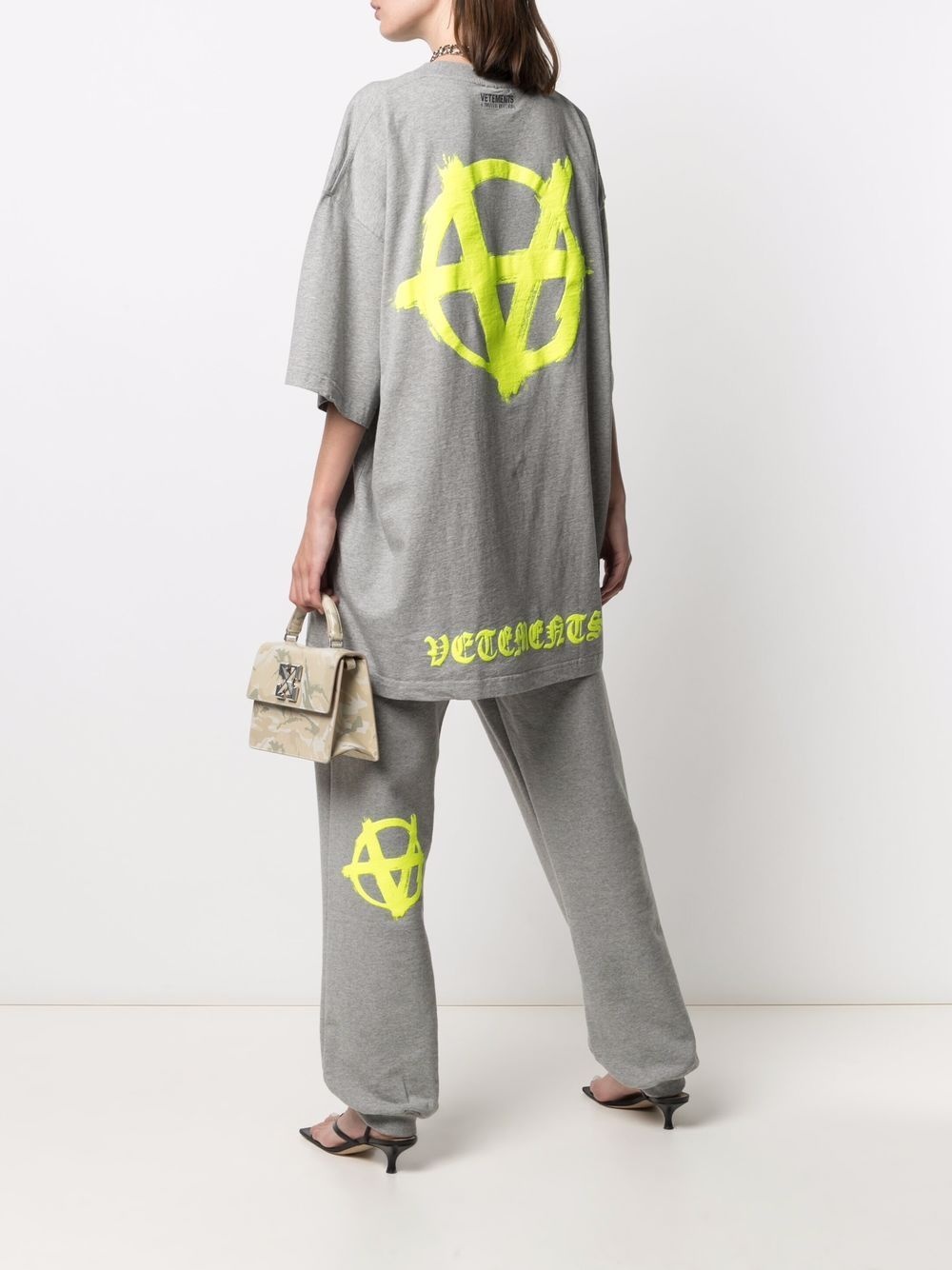 logo-print track pants - 3