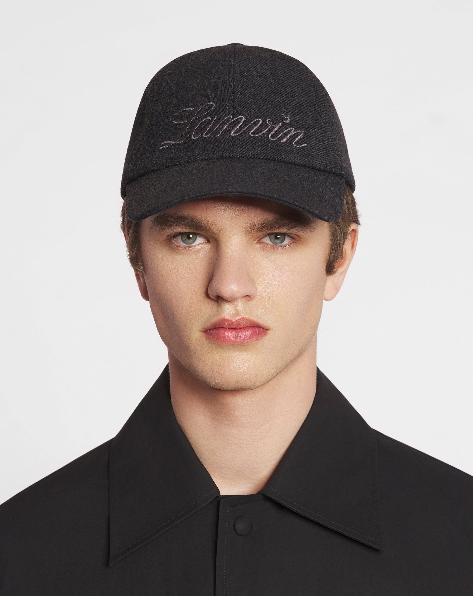 LANVIN SCRIPT WOOL CAP - 6