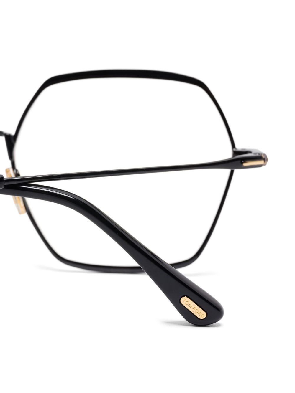 geometric-frame glasses - 3