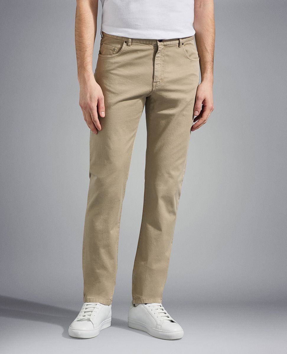 Stretch organic cotton soft touch trousers - 2