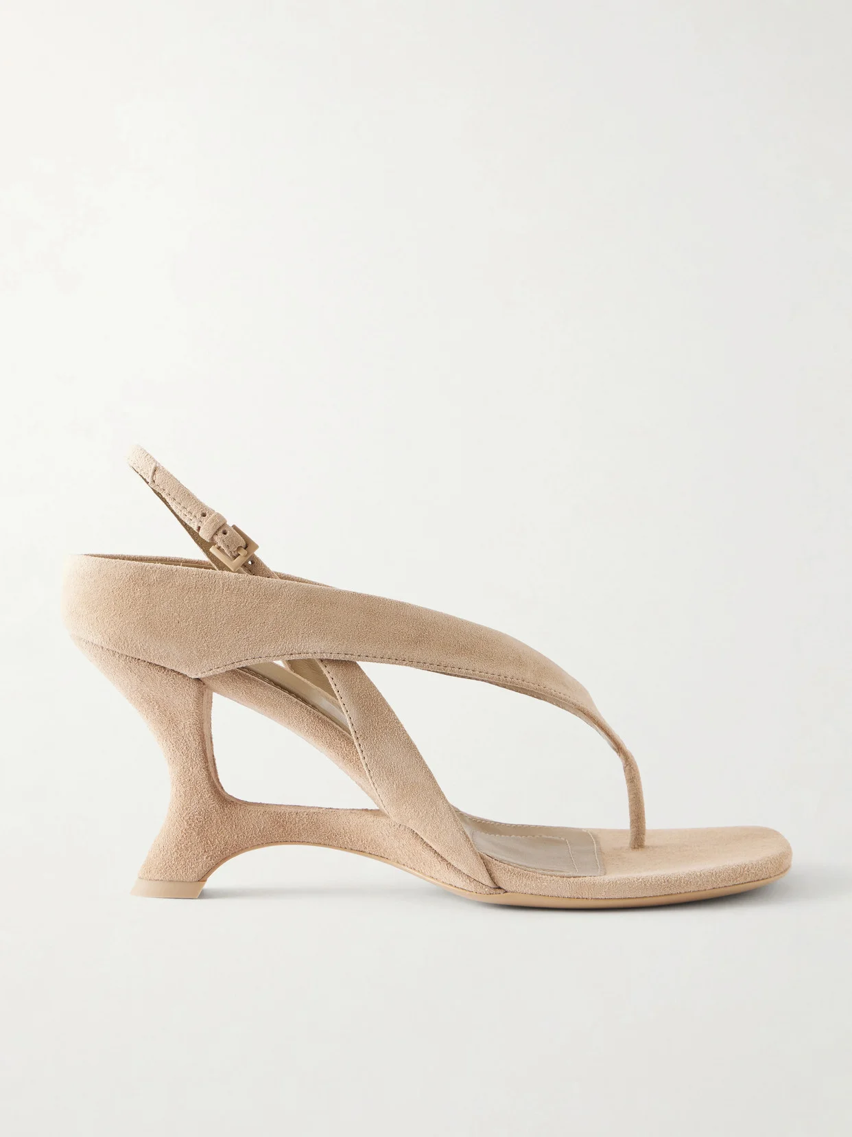 Darya Suede Wedge Sandals - 1