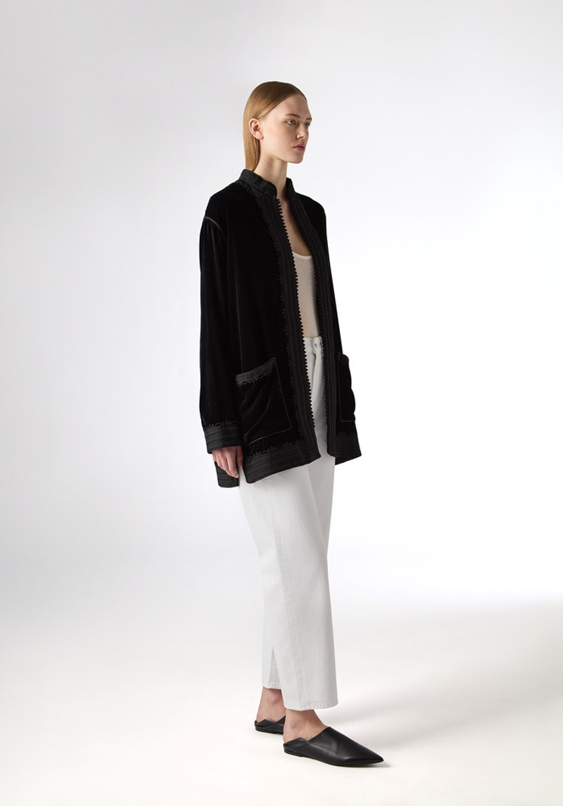 JACKET 177 BLACK VELVET 1