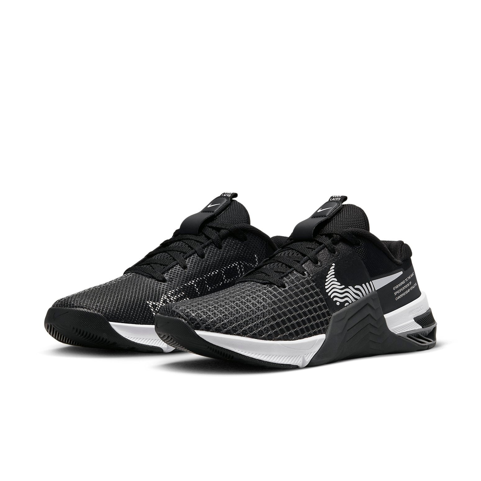 (WMNS) Nike Metcon 8 'Black Dark Smoke Grey' DO9327-001 - 3