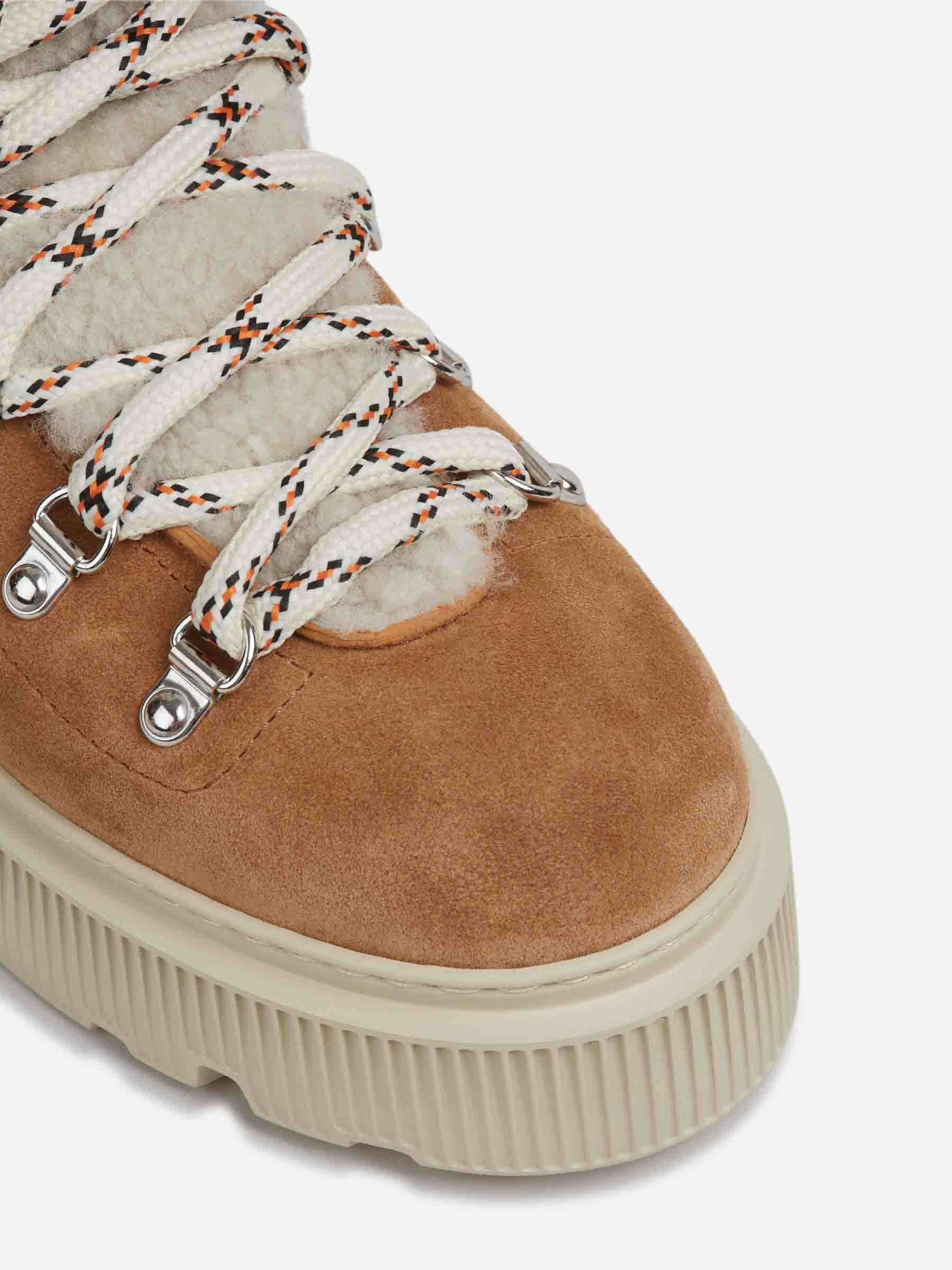 HIGH SUEDE BOOTS - 5