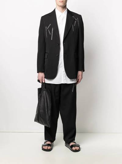 Yohji Yamamoto loose-fit balloon-leg trousers outlook