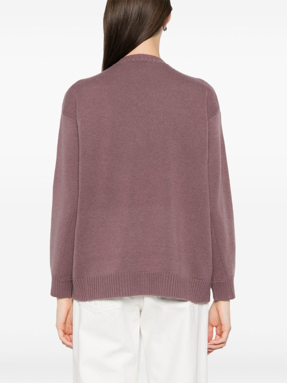Logo wool and cashmere jumper - 2