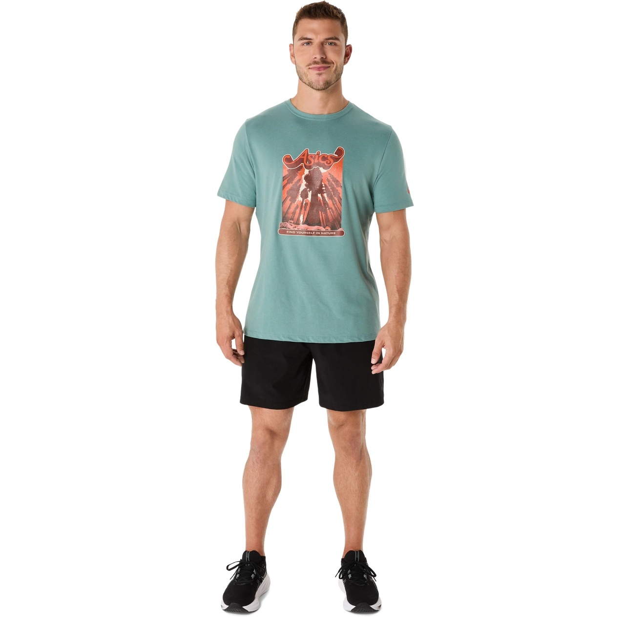 UNISEX ASICS WANDER SHORT SLEEVE TEE - 6