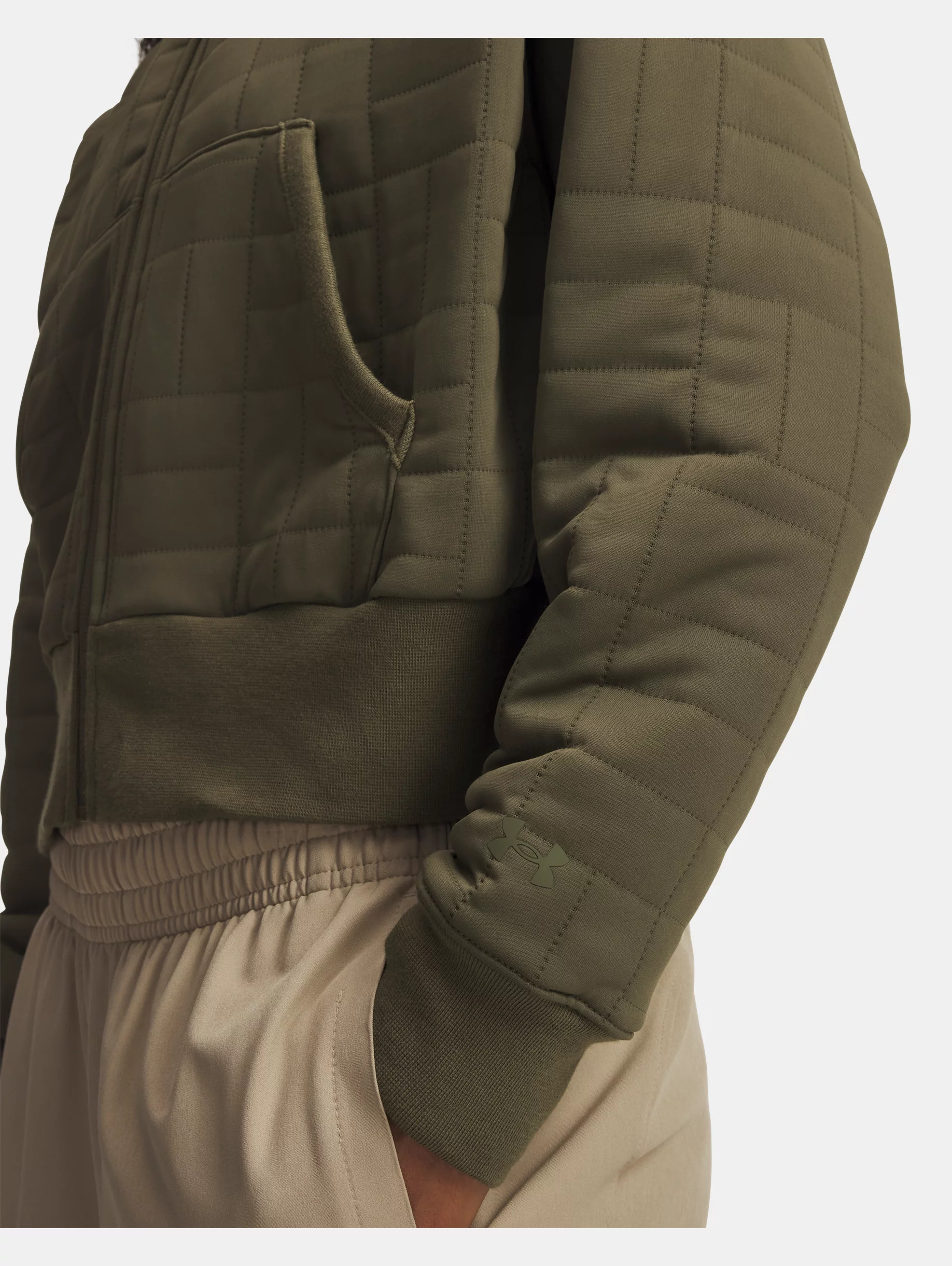 UA Unstoppable Fleece Textured - 3