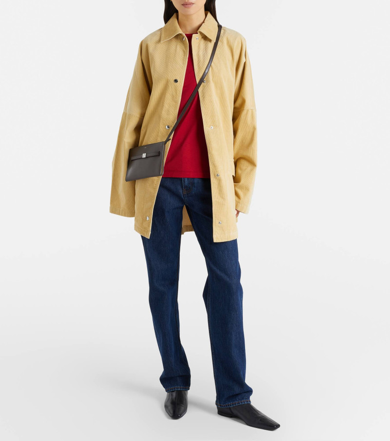TOTEME Cotton corduroy overshirt outlook