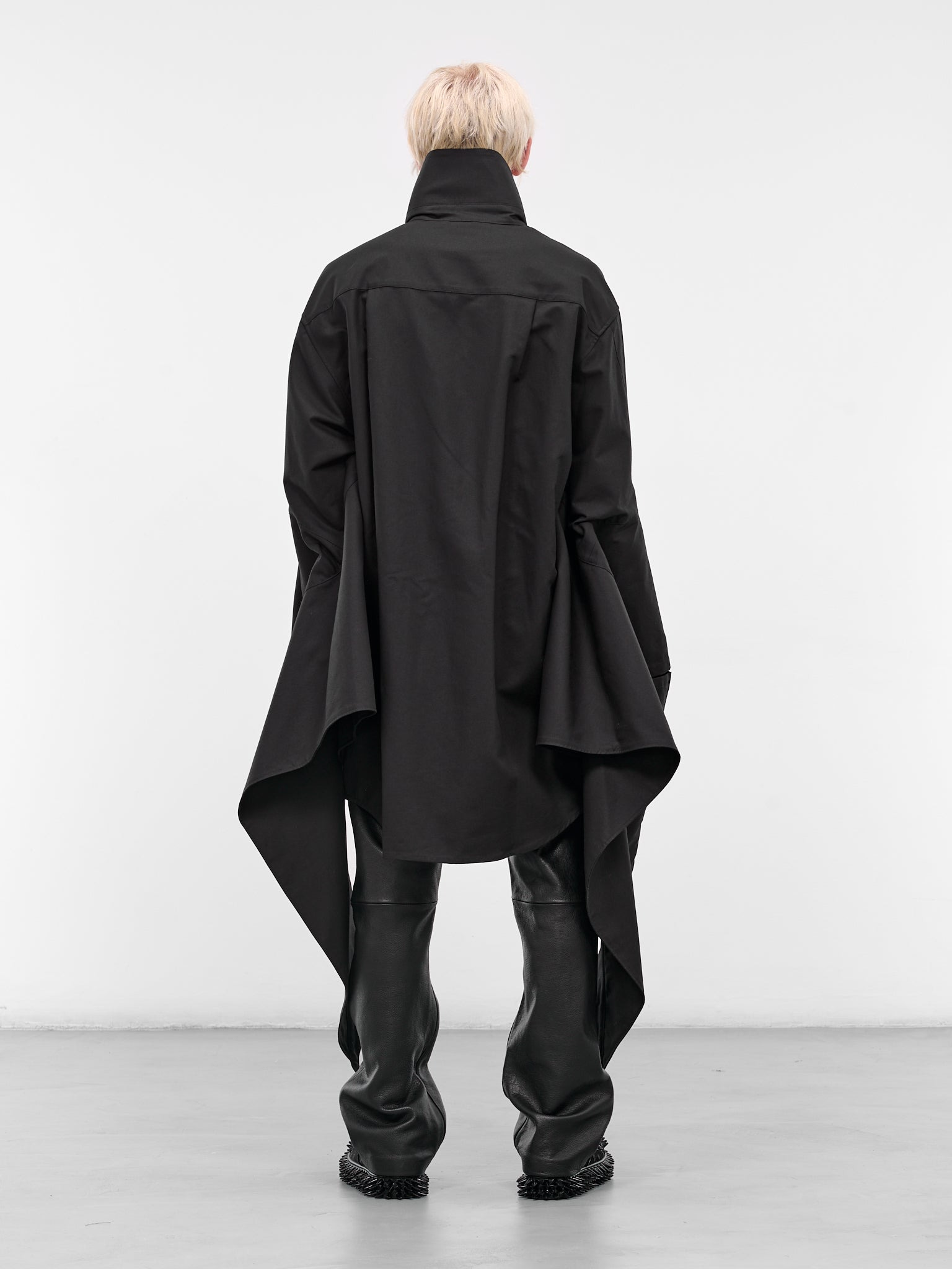 Black Wing Button-Up Shirt - 3
