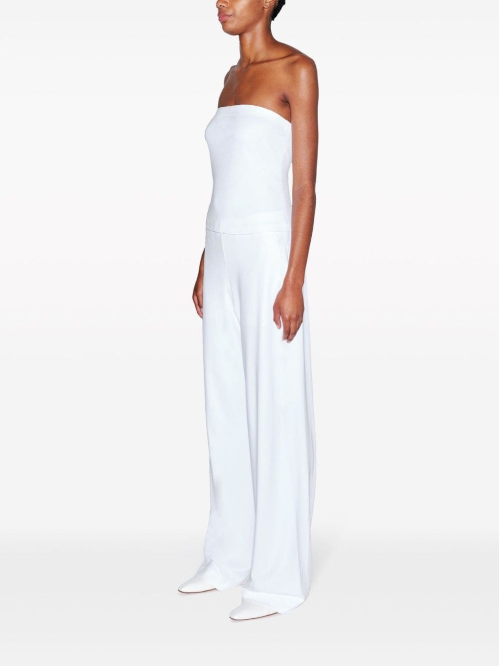 strapless jersey top - 3