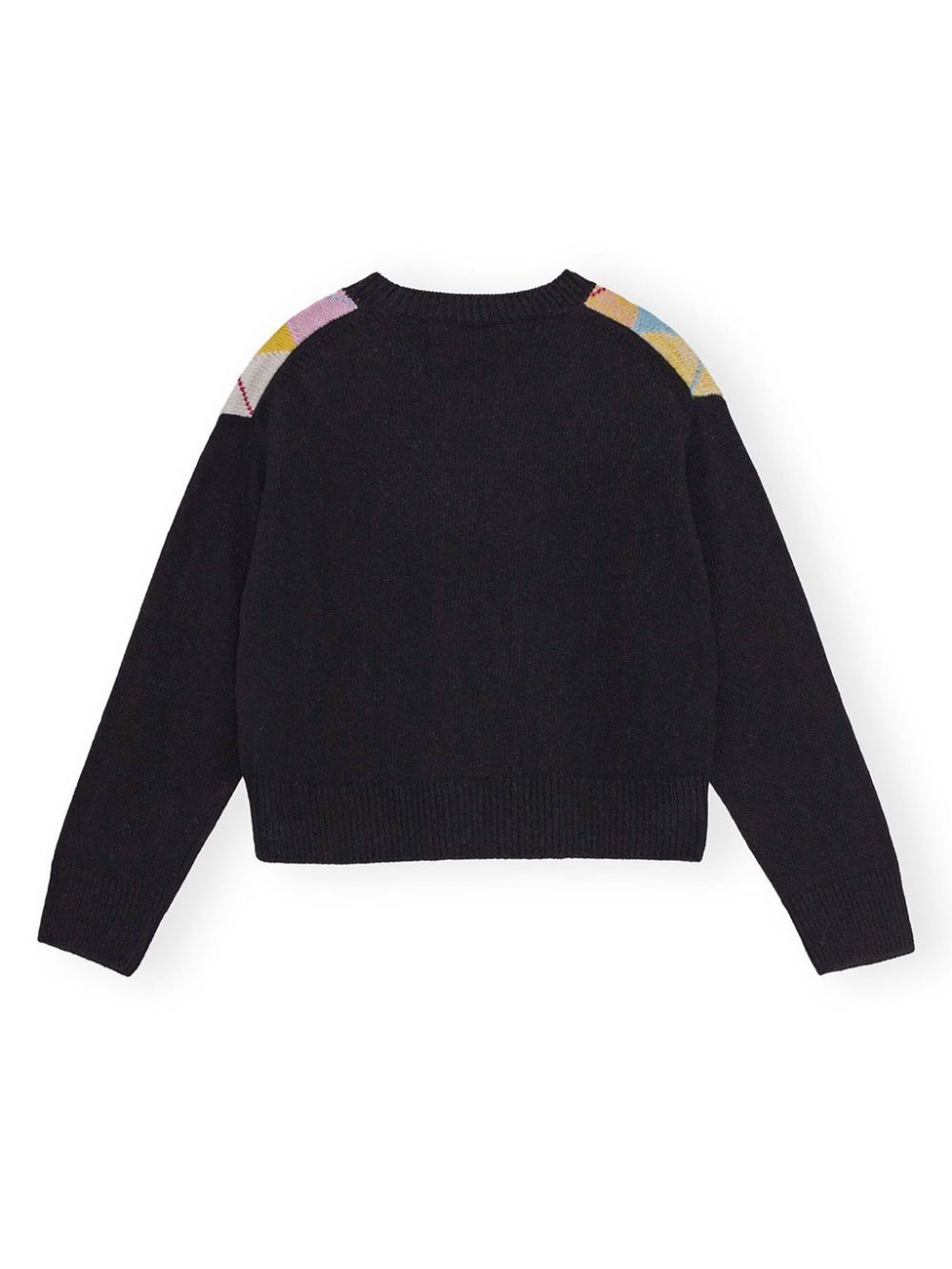 diamond-pattern jumper - 6