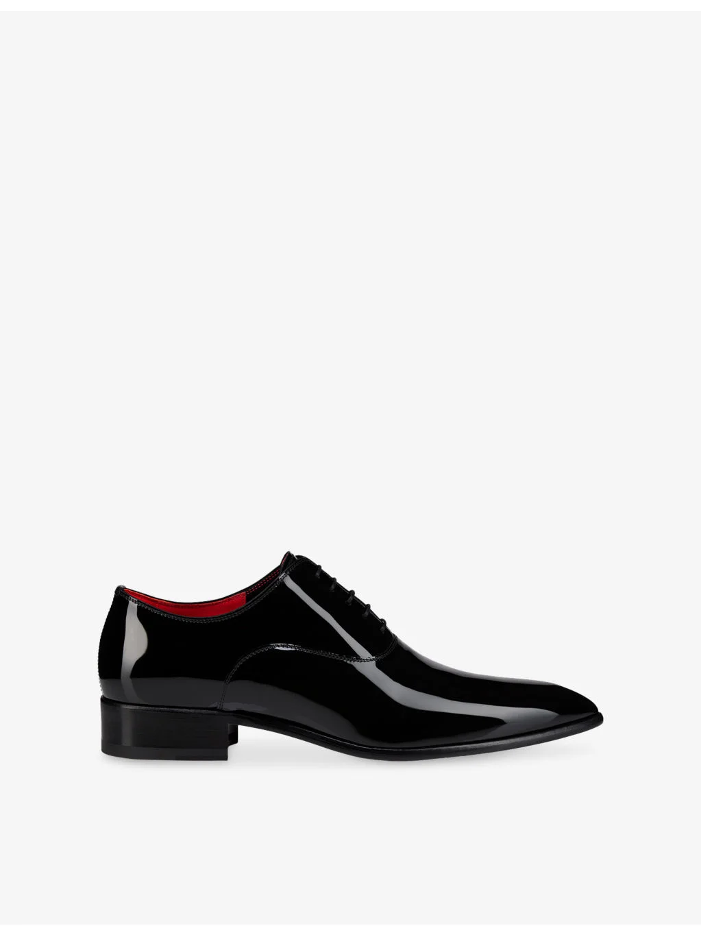 Pelvis Flat Patent-Leather Derby Shoes - 1