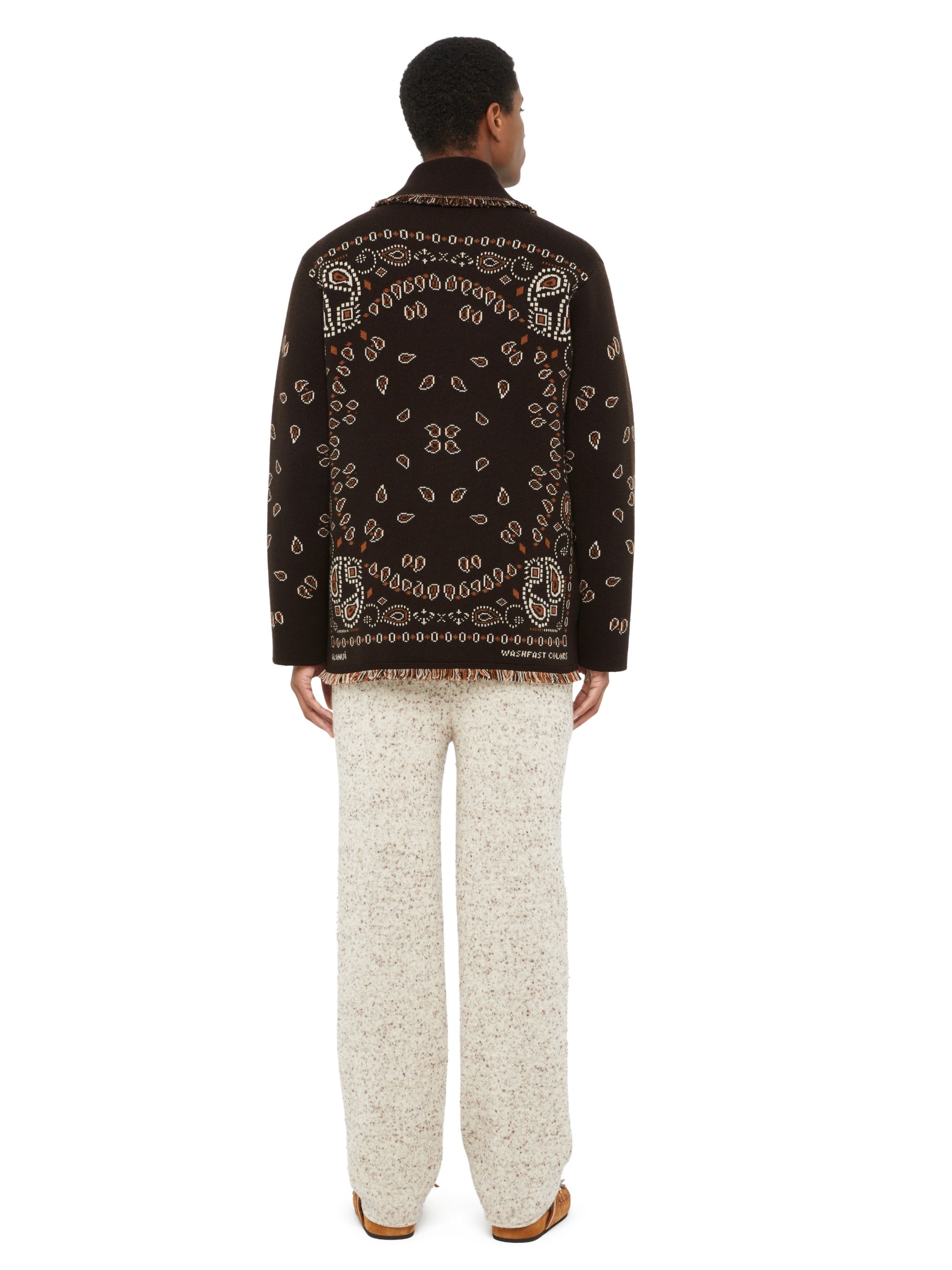 Bandana Jacquard Cardigan - 6