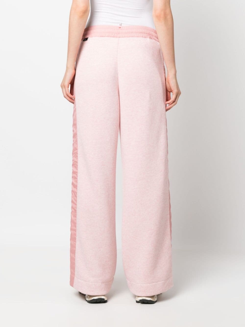 straight-leg cotton track pants - 4