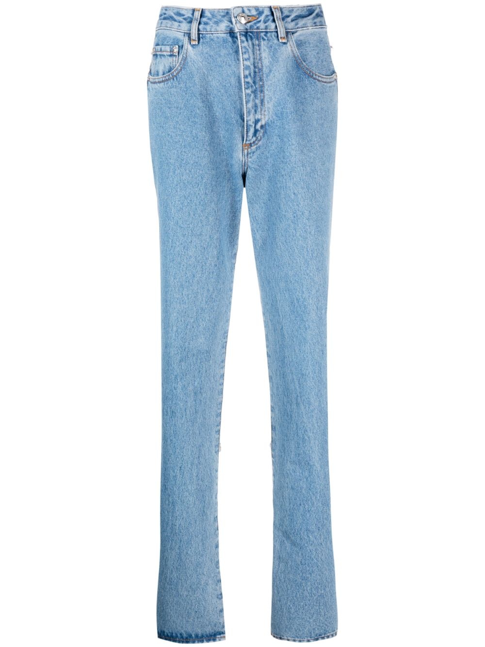 Bling cut-out jeans - 1