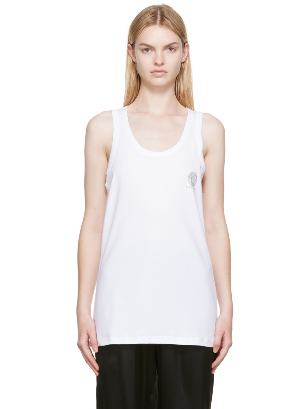 White Medusa Tank Top - 1